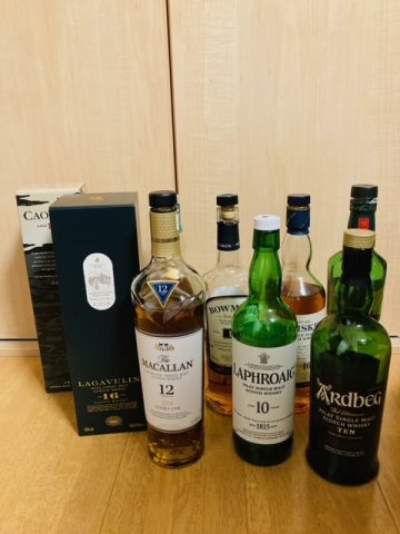 ウィスキー飲み比べ🥃