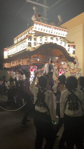 牧之原市　服織田神社祭典　2025年